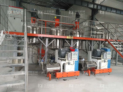 建華建材高端砼制品漿料中試項目